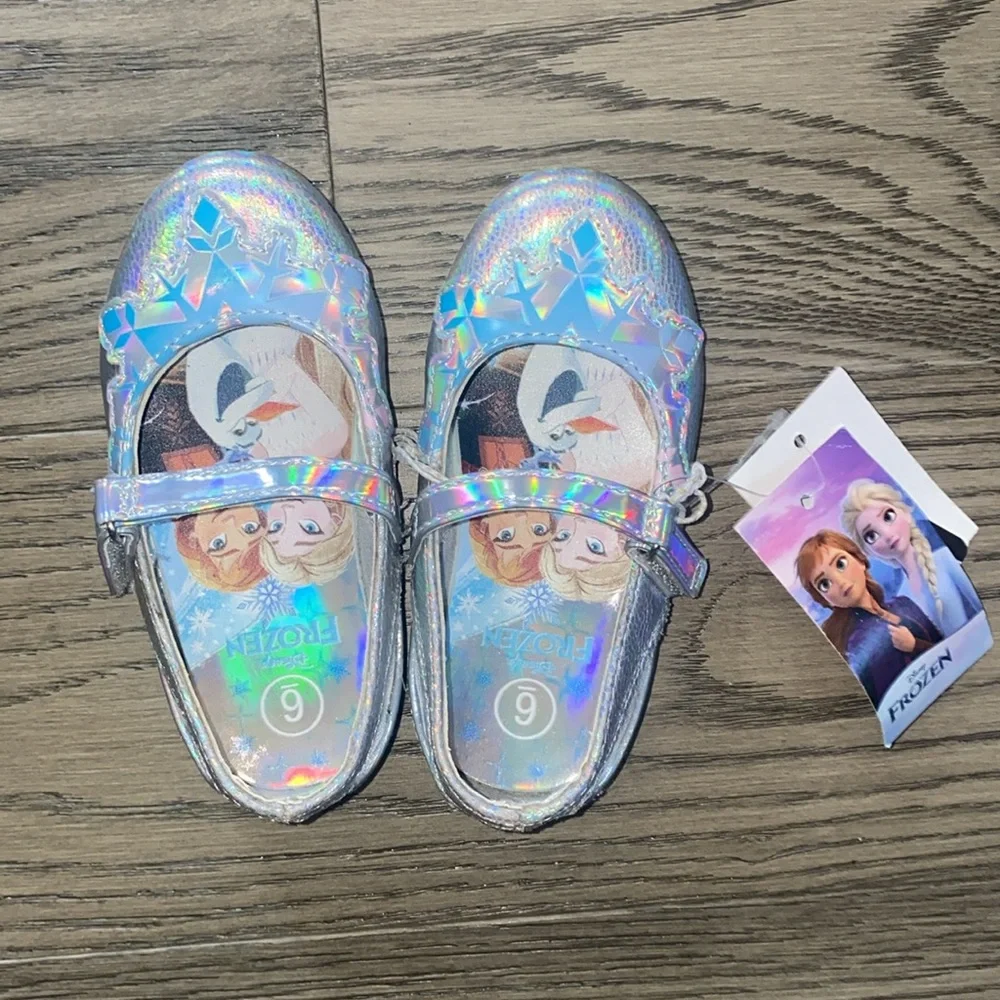 ADORABLE DISNEY FROZEN LITTLE GIRLS DRESS SHOES